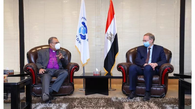 رئيس الإنجيلية يستقبل سفير الاتحاد الأوروبي بمصر
