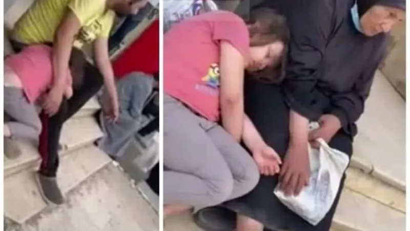 أمن الدقهلية يكشف حقيقة صور طفلة التسول المخدرة فى طلخا