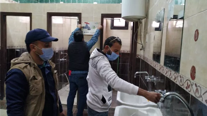 مياه أسيوط: تركيب 5500 قطعة موفرة بالمساجد الأهلية والكنائس