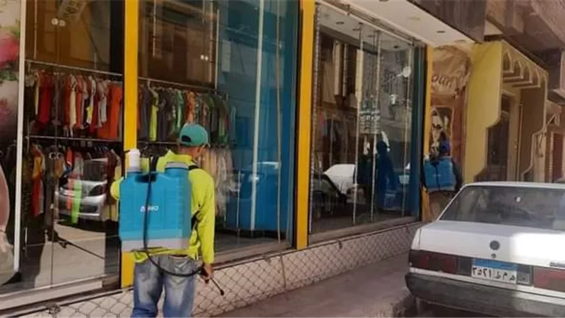 استمرار حملات الأجهزة التنفيذية لمتابعة تطبيق الإجراءات الاحترازية والمواعيد الصيفية بسوهاج