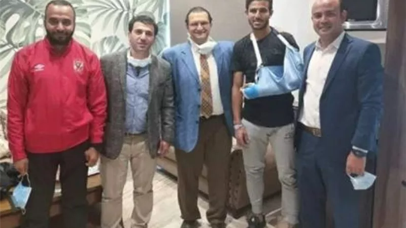 أشعة جديدة لـ حمدى فتحى تحدد عودته للأهلى