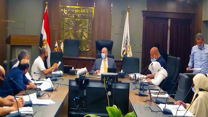 مقعد تسوية المنازعات يواصل جلساته المعتادة بديوان عام المحافظة بطور سيناء