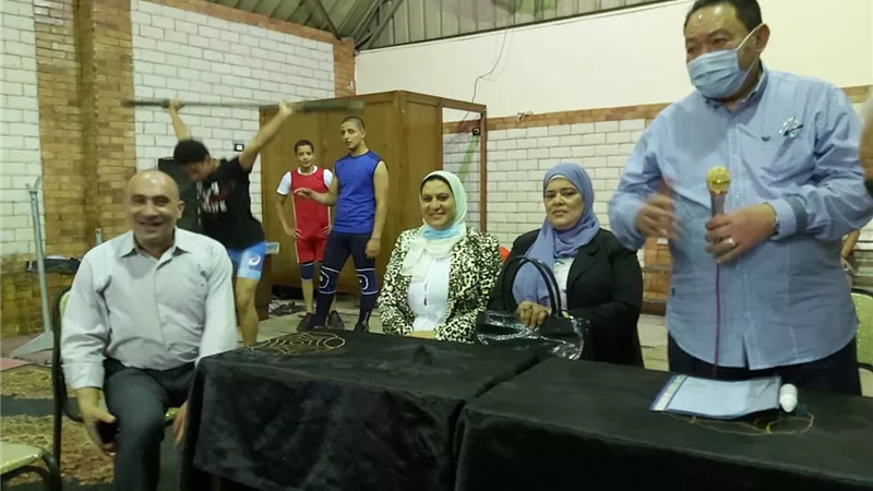 افتتاح صالة مركز شباب روض الفرج للاثقال