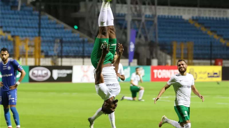 أوموتو يرفع رصيد أهدافه مع المصري إلى ١٢ هدف