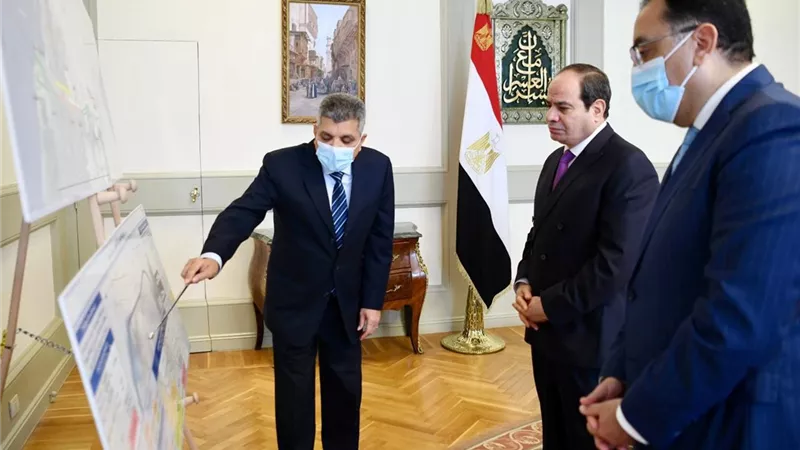 الرئيس يتابع مشروعات تطوير قناة السويس ونتيجة تحقيقات جنوح السفينة ايفرجرين