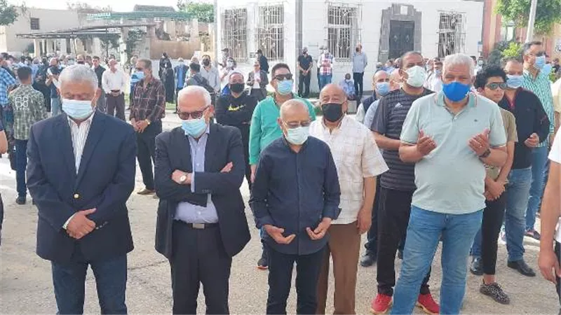 بورسعيد ودعت الكابتن مدحت فقوسه مدرب المنتخب العسكرى السابق