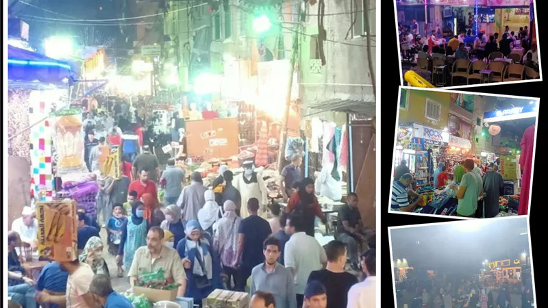بالصور.. حدائق المعادى خارج عن القانون فى اول أيام الحظر