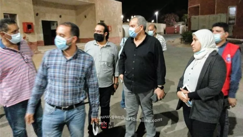 وكيل وزارة الصحة بالبحر الأحمر يفاجئ مستشفى سفاجا المركزى ليلا