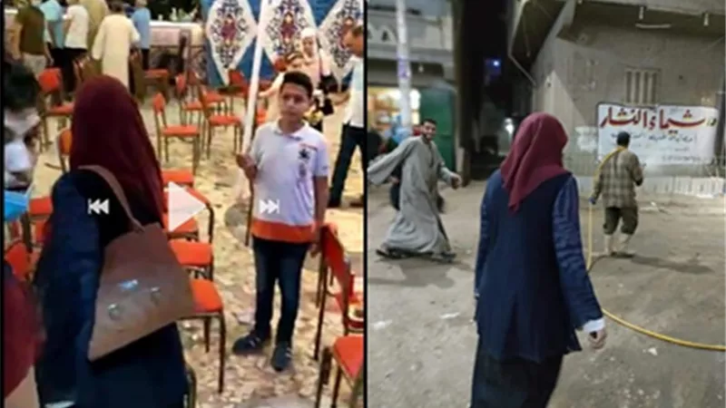 فض أفراح وعزاء و متابعة غلق المحلات وارتداء الكمامات بالمنوفية ..صور