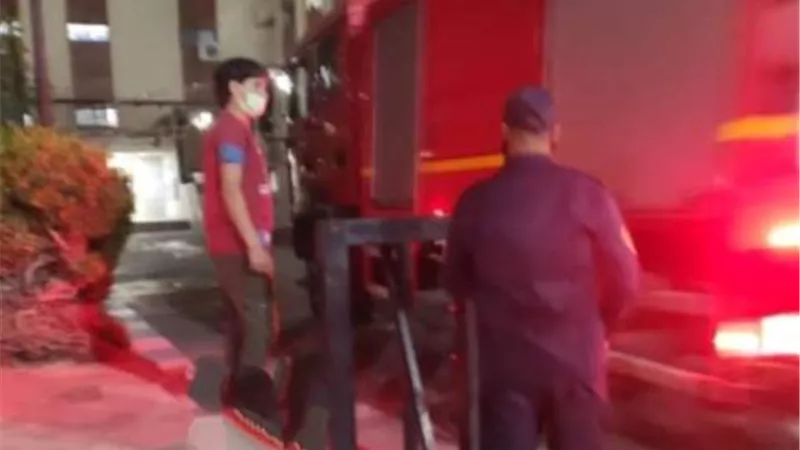 وكيل وزارة الصحة بمطروح حريق مستشفي مطروح بسيط ولاخسائر او اصابات