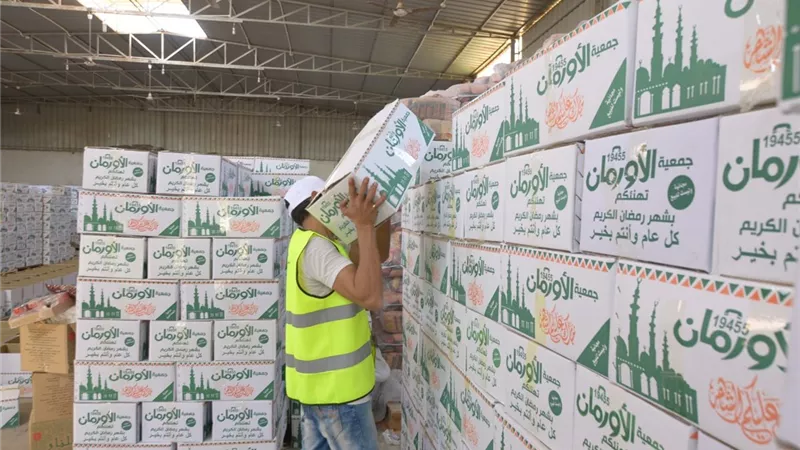 الأورمان تنتهى من توزيع 500 ألف كرتونة مواد غذائية على غير القادرين بمحافظة كفرالشيخ