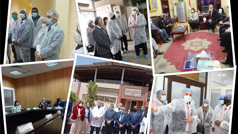 وزير الثروة الحيوانية السوداني يتفقد معهدي الصحة والامصال واللقاحات البيطرية