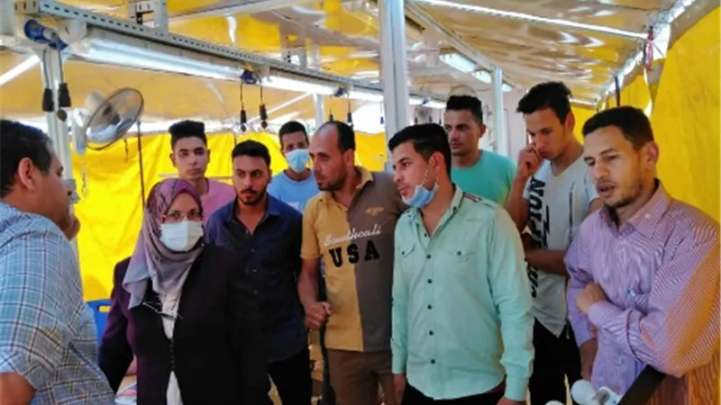 سعفان يتابع دورات الوحدات المتنقلة..لتخريج 25 متدرباً بالقليوبية