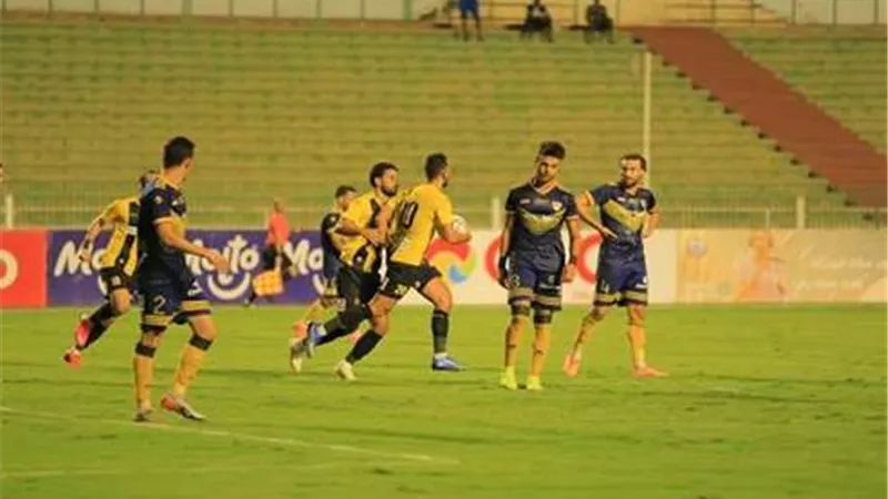 التعادل السلبى يسيطر على لقاء المقاولون العرب والانتاج الحربى فى الشوط الاول