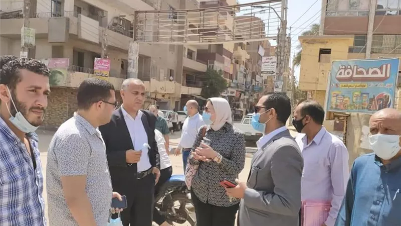 أمانة مستقبل وطن بناصر فى جوله بالمركز