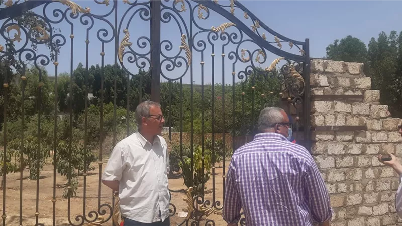 إزالة التعديات على الأراضي وأملاك الدولة بمدينة العبور الجديدة.. صور