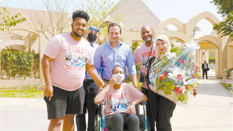 التنسيقية تحقق حلم الأمريكية المصابة بالسرطان