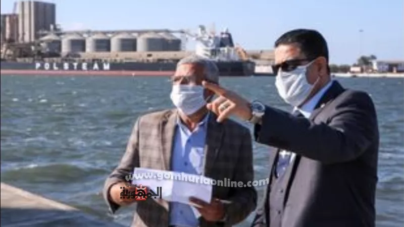 ٤٧٧ حاوية خضار وفاكهة إلي الخليج وأوروبا والهند والصين إجمالي حركة التداول بميناء دمياط