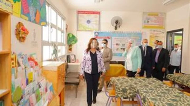 محافظ دمياط تفتتح مدرستين بفارسكور