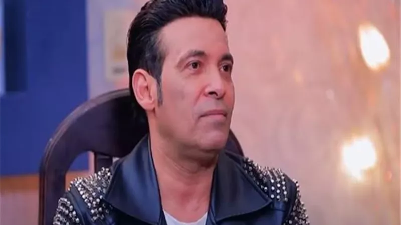 سعد الصغير يقلد على حميدة.. صورة