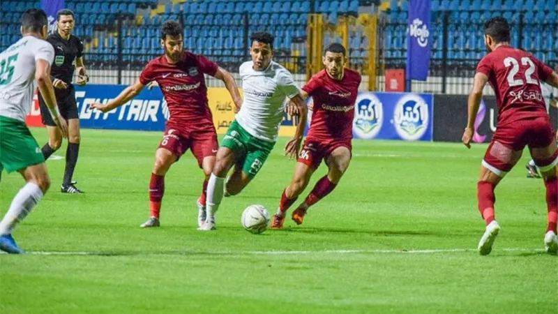 المصرى والمقاصة يتعادلان سلبيا فى الدورى