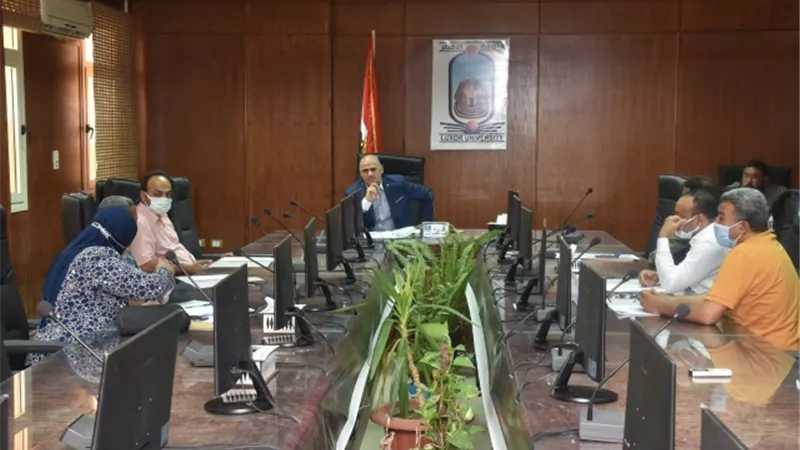 رئيس جامعة الأقصر يرئس الاجتماع الدورى لمجلس شئون التعليم والطلاب