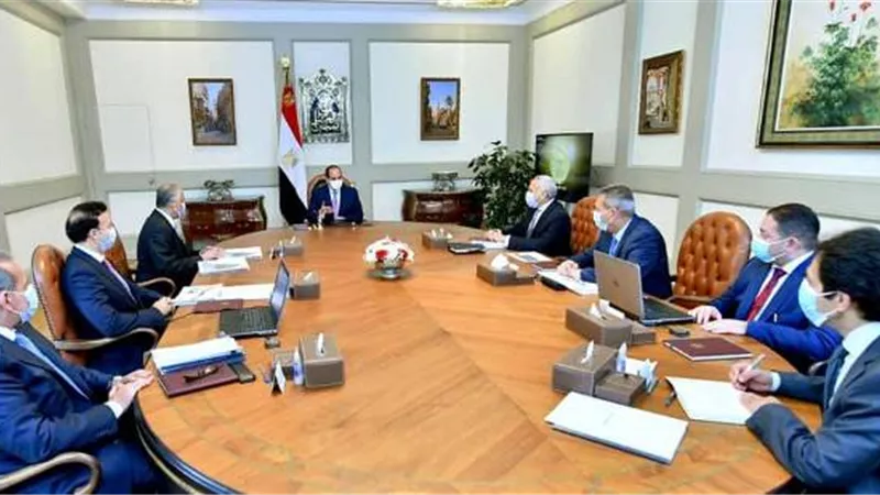 السيسى يعرب عن تقديره للقطاع المصرفي لدعمه مسيرة التنمية والمشروعات القومية للدولة