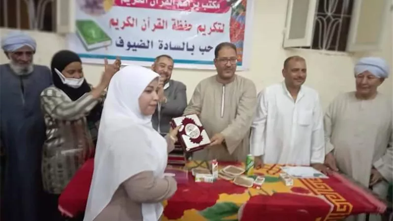 حفل لتكريم حفظة القرآن الكريم بالطود جنوب الأقصر