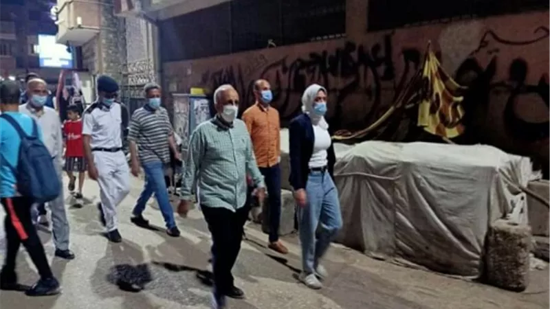 غلق أنشطة حرفية في حملة موسعة لتطبيق الإجراءات الاحترازية بطوخ