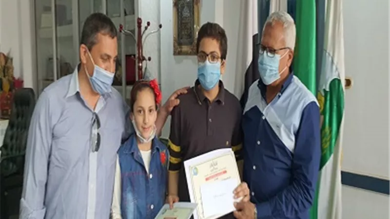 مياه المنوفية تُكرم حفظة كتاب الله