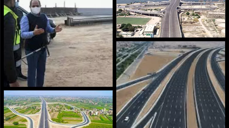 الرئيس تفقد عدة مرات.. الطريق الدائري الأوسطي
