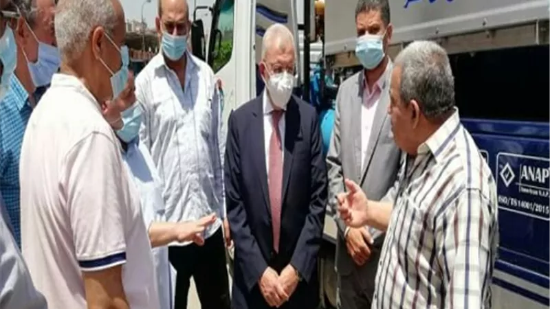 رئيس شركة مياه القليوبية يتابع جاهزية المعدات لاستقبال عيد الفطر المبارك