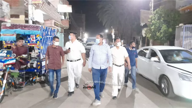 ١١ محضر فى حملة اليوم السادس بالطود جنوب شرق الأقصر