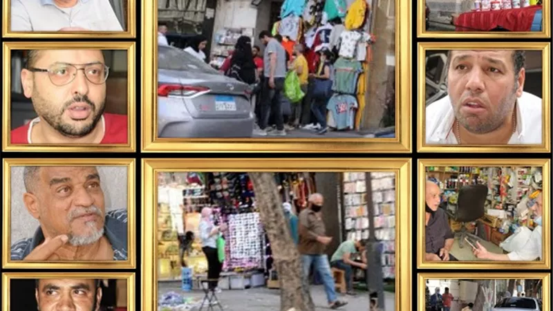 روكسي تتحول إلي سوق عشوائي