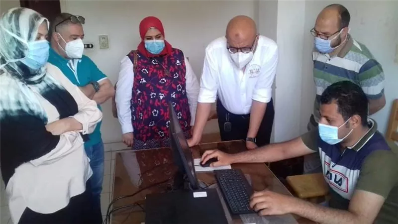 وكيل وزارة الصحة يتفقد الوحدات الصحيه ببنى سويف