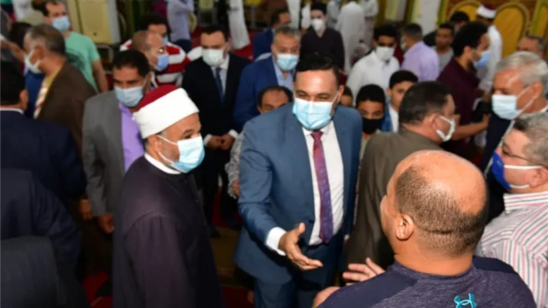 تكثيف الحملات على الاسواق والمحلات واستمرار اعمال تطهير المساجد الكبرى بالدقهلية