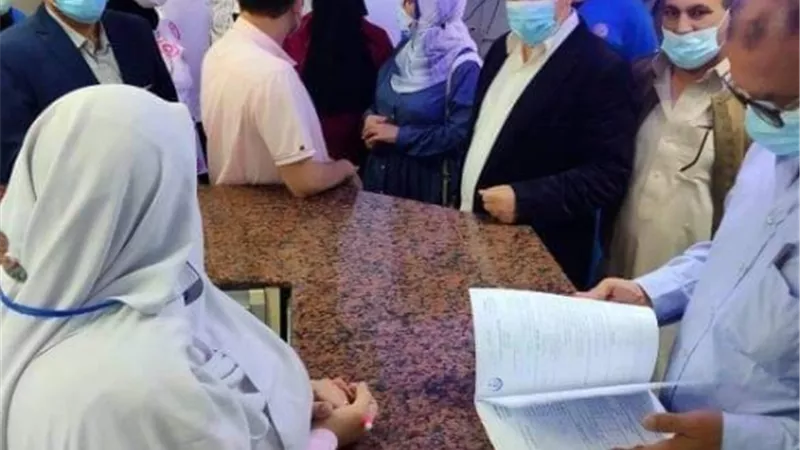 وكيل صحة مطروح يتفقد جاهزية مستشفي مطروح العام