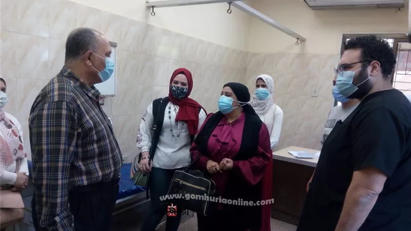 صحة المنوفية : متابعة عمل المستشفيات وتقديم الدعم النفسي للفريق الطبي والمرضي علي حد سواء