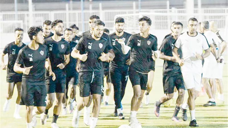 كارتيرون يركز مع نجوم الزمالك.. علي 