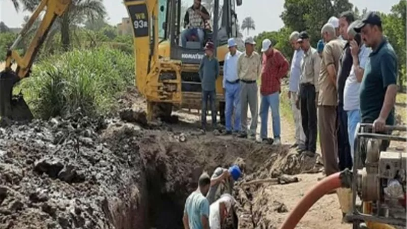 مياه القليوبية :استمرا العمل.. وخط ساخن لتلقي الشكاوى خلال اجازة عيد الفطر