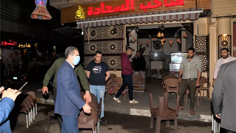 حملات مكثفة بمدن الغربية لتطبيق قرارات الغلق فى عيد الفطر-صور