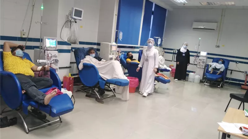 6000 جلسه غسيل كلوى لـ 3000 مريض بالدقهلية فى عيد الفطر