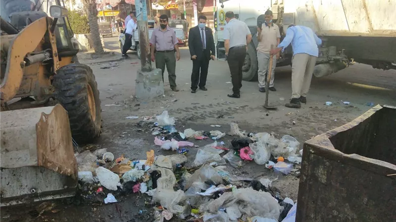 رصف شوارع و تدعيم منظومه النظافه بالمطريه بتكلفه 3 مليون و 400 الف جنيه