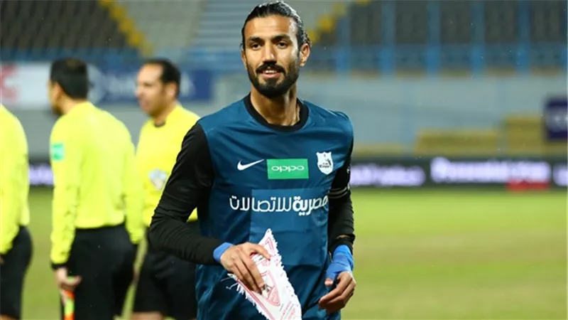 رامي صبري يسجل التعادل لإنبي أمام الزمالك