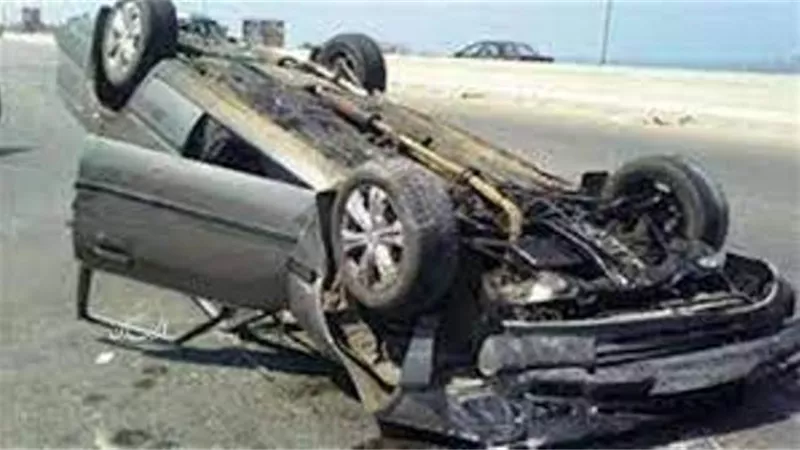 إصابة ٥ أشخاص في تصادم سيارة بدراجة بخارية بالشرقية