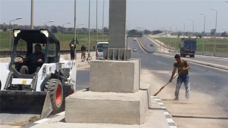 بالصور حملات نظافه مكبره بمدينه طلخا وعلى الطرق الرئيسيه بالدقهليه فى ثالث ايام عيد الفطر