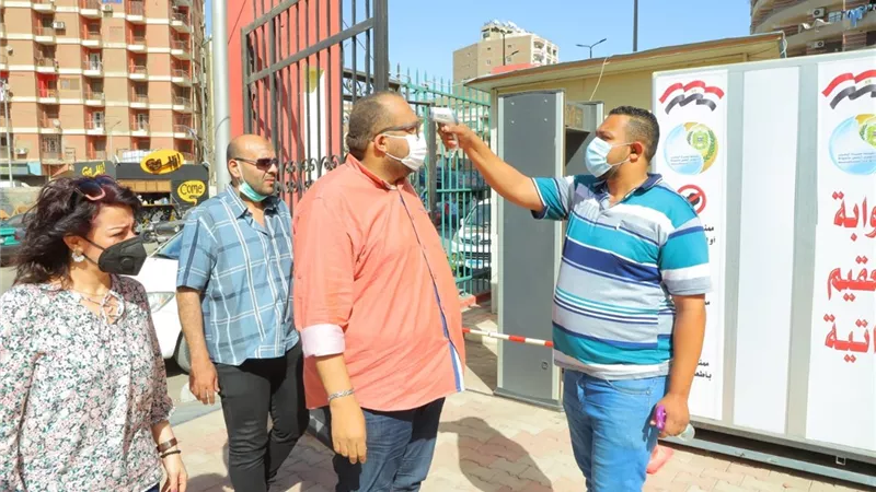 جولة ميدانية لرئيس شركة مياه اسيوط لمتابعة انتظام العمل أثناء إجازة عيد الفطر