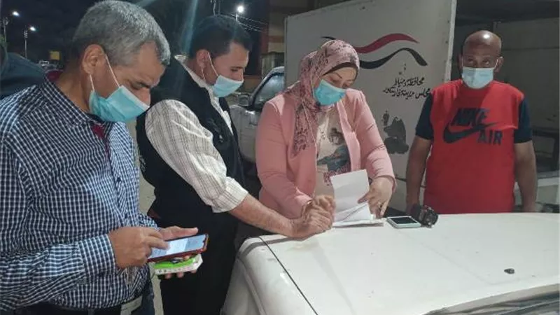١١٧ محضرا لعدم إرتداء الكمامة وإغلاق ٤ منشآت و منطقتين للملاهي في دمياط
