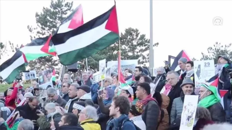 احتجاجات في العراق تضامنا مع الشعب الفلسطيني