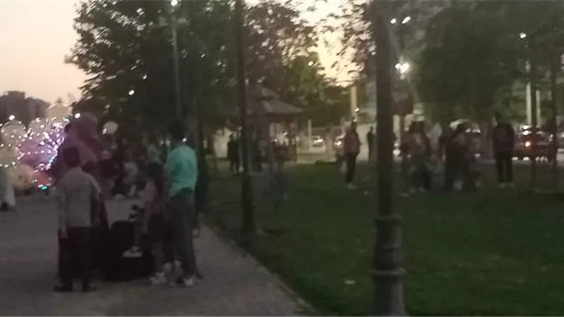 رغم التحذيرات..زحام شديد بحدائق ومتنزهات الإسماعيلية ثالث أيام العيد ..صور